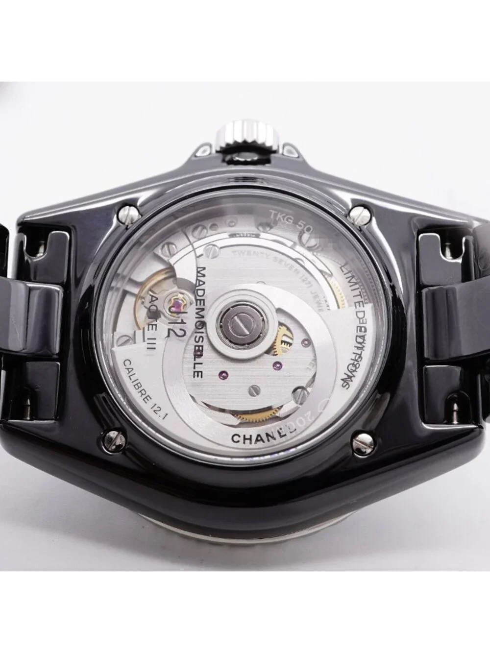 Chanel Mademoiselle la Pausa Black Dial Watch